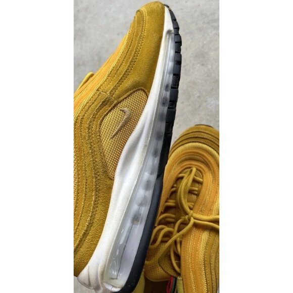 Vintage Nike Air Max 97 QS Olympic Rings Yellow Men’s Size 10 Shoes Sneakers - Picture 4 of 16